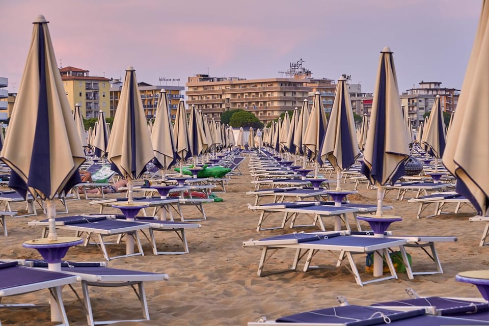 Beach, sunbed