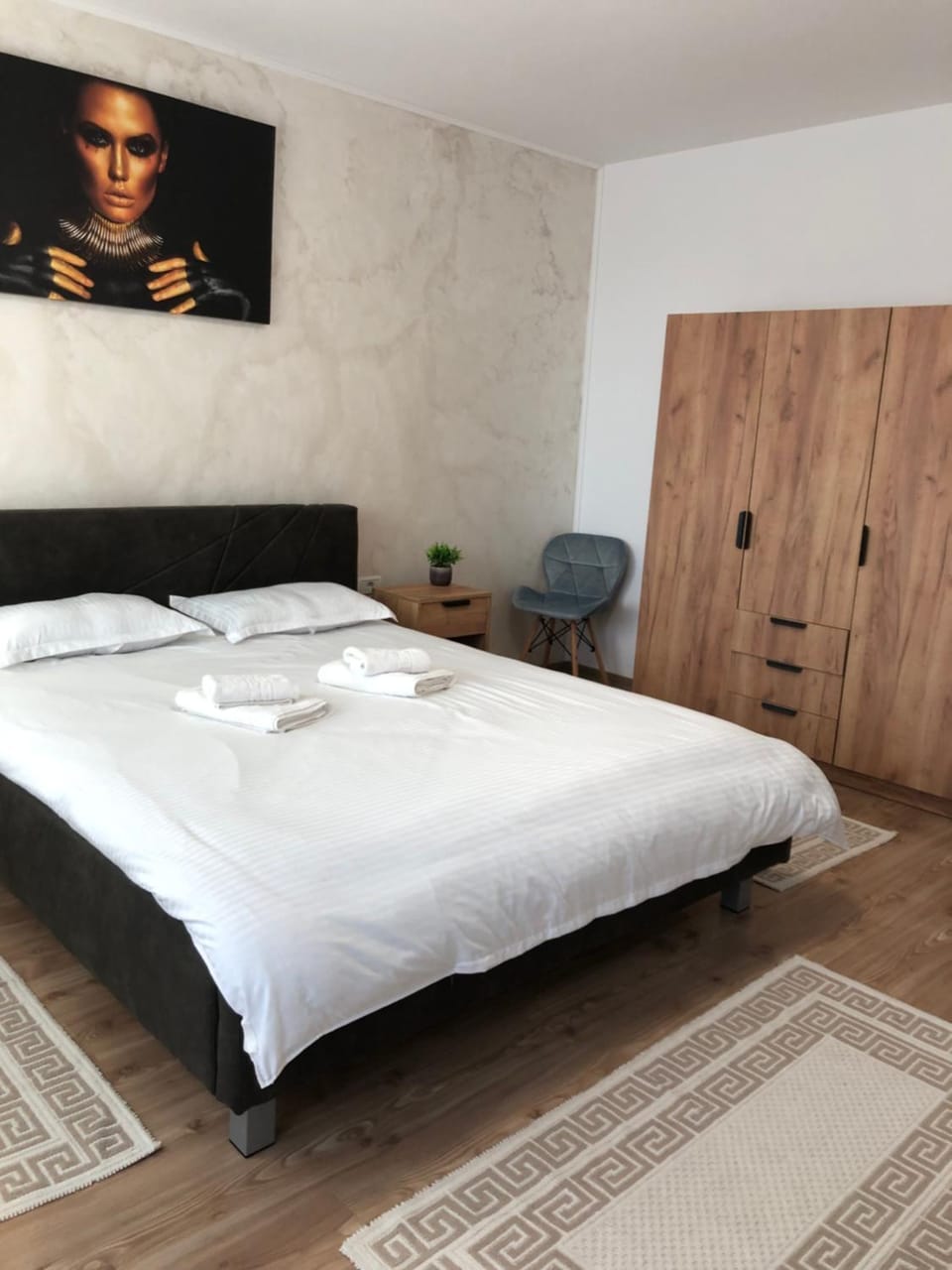 Bed, Bedroom, wardrobe