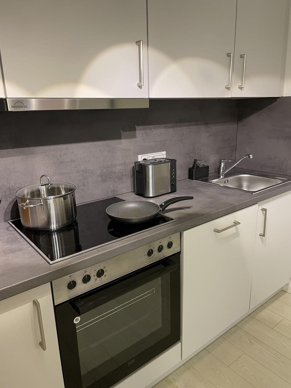 Kitchen or kitchenette, dishwasher, pet friendly, stove, toaster