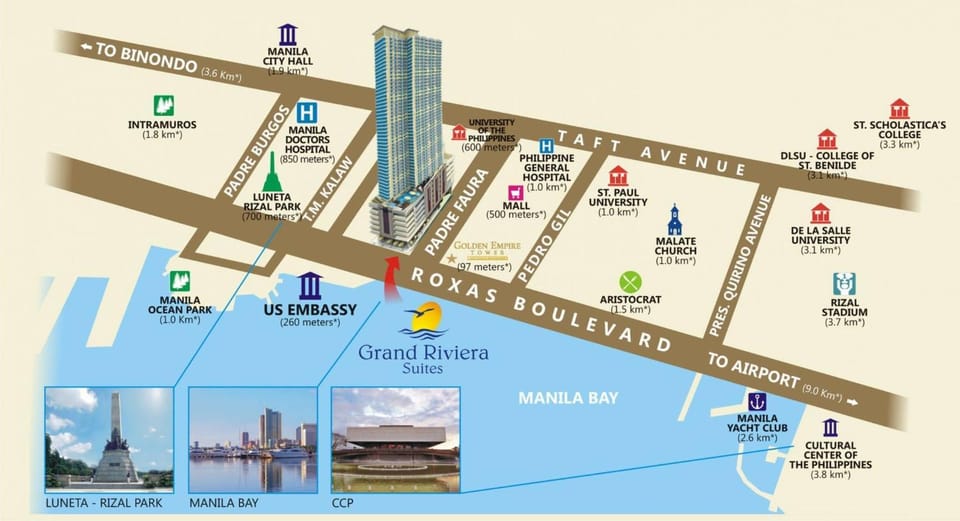 Grand Riviera suite Condotel Apartment hotel in Manila City