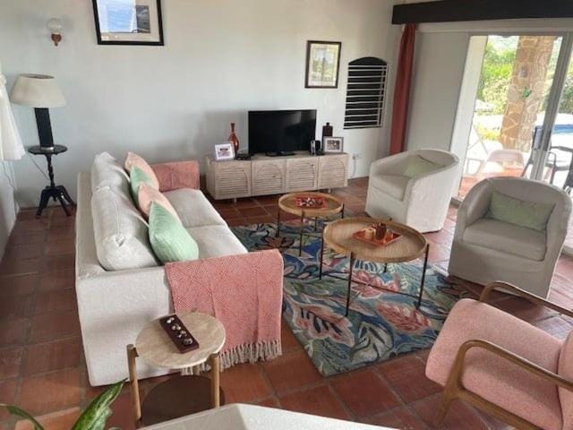 Spanish-style Ocean view Villa set in garden - Calypso Court villa Villa in Caribbean