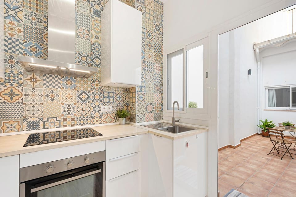 Kitchen or kitchenette, Living room