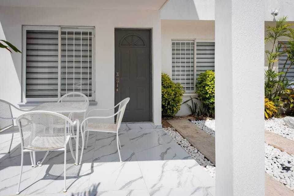 Property building, Patio