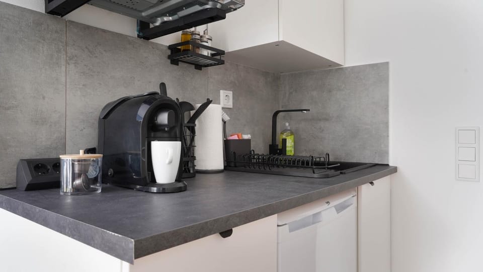 Coffee/tea facilities, Kitchen or kitchenette, minibar, toaster, kitchen