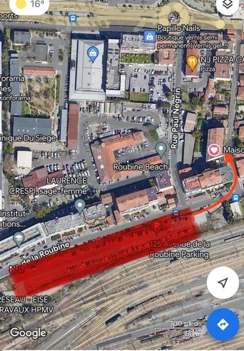 Cannes : Superbe Duplex terrasse, Plage à pied Apartment in Cannes