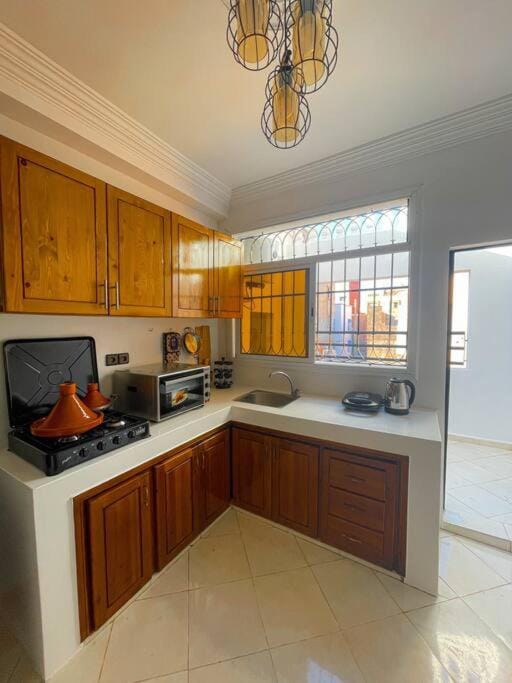 Moroccan Charm: Cozy Apartment with PrivateTerrace Apartment in Souss-Massa