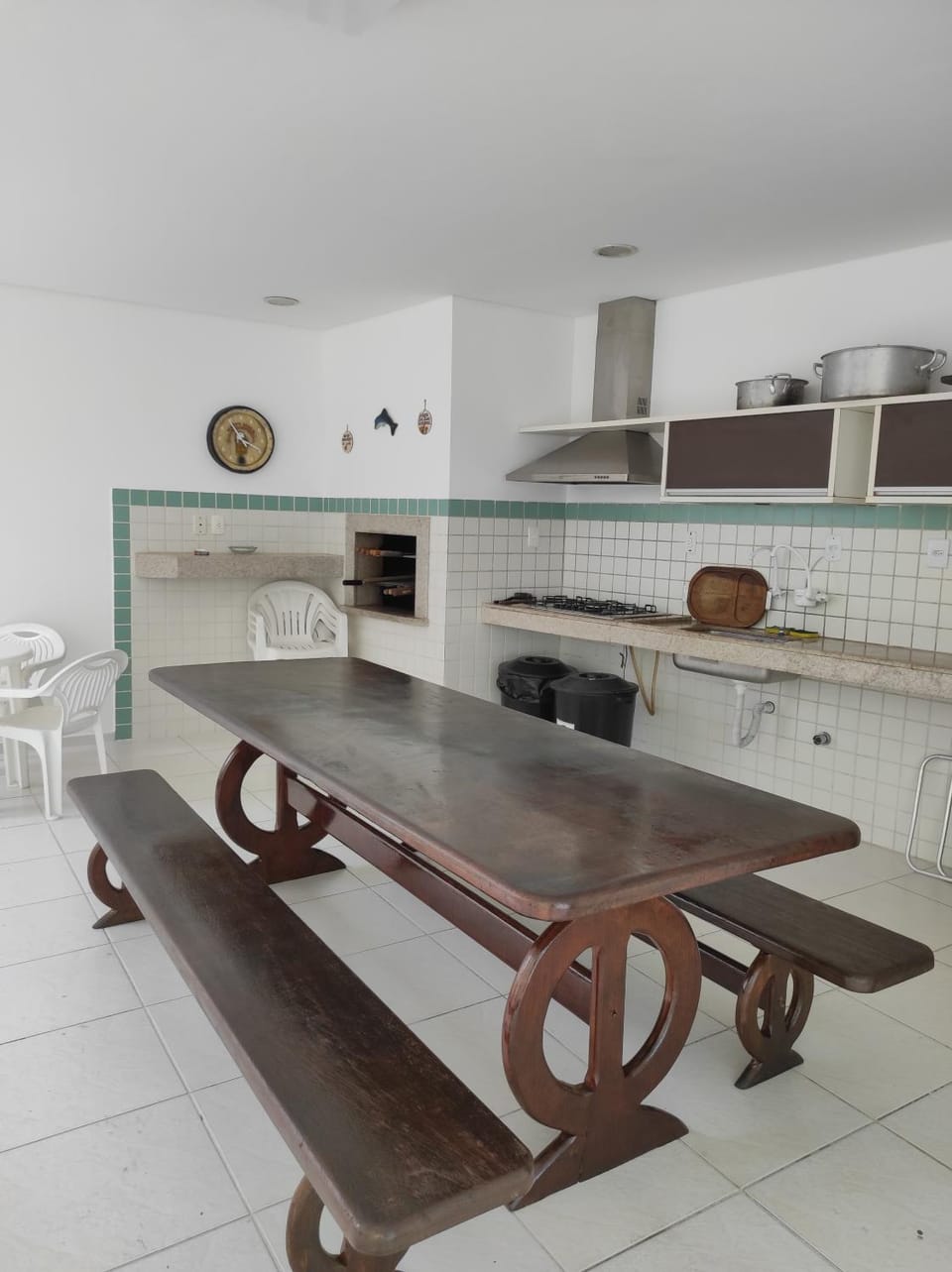 BBQ facilities, Dining area
