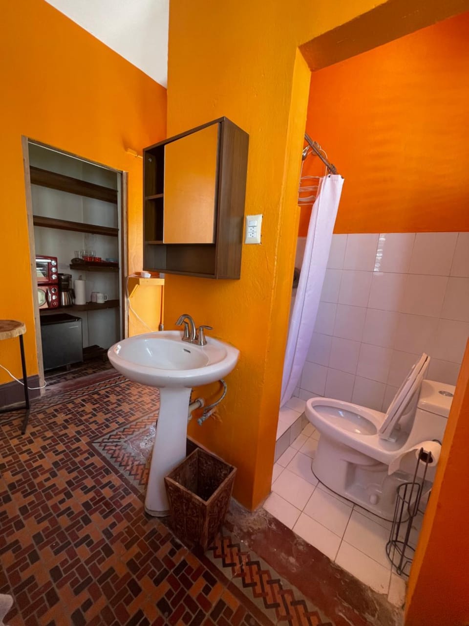 Fresh Tropical Colonial Style Walk-Up- Rooftop Terrace- Beach View Apartment in San Juan