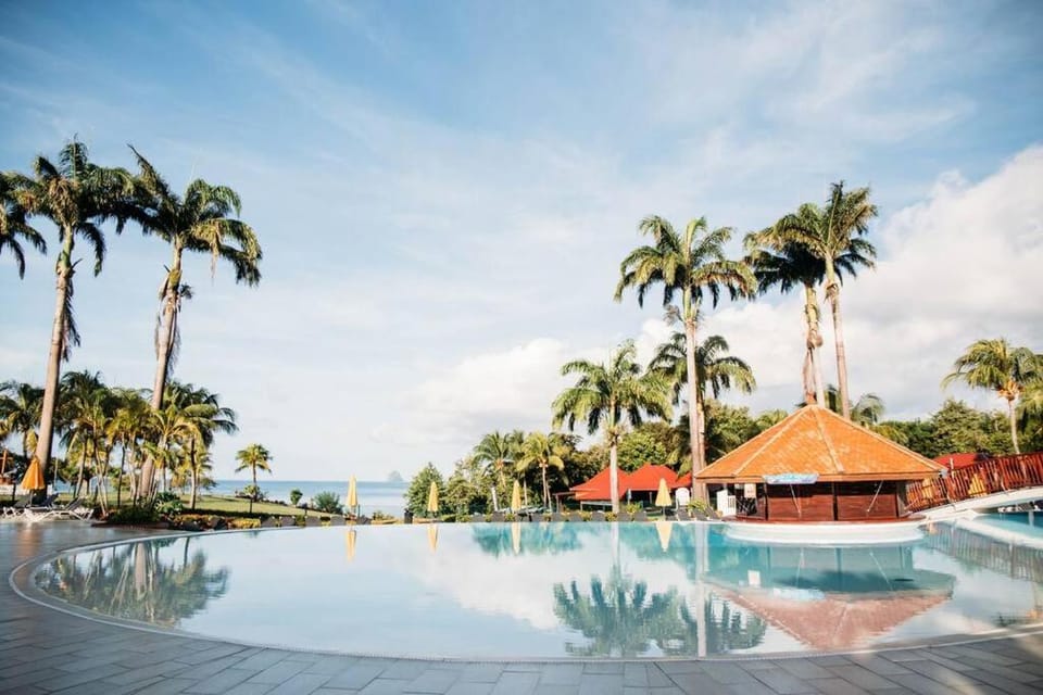 Garden view, Pool view, Swimming pool, sunbed