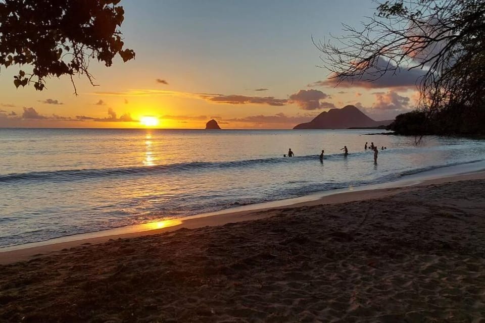 Nearby landmark, Natural landscape, Beach, Sea view, Sunset