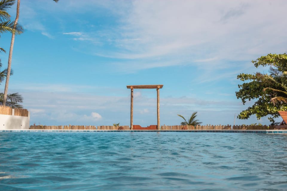 Pool view, Sea view