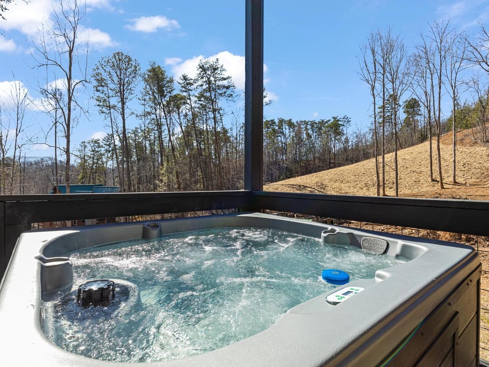 Natural landscape, Hot Tub, Mountain view