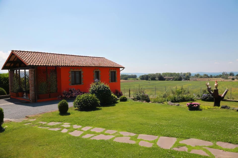 Property building, Garden view