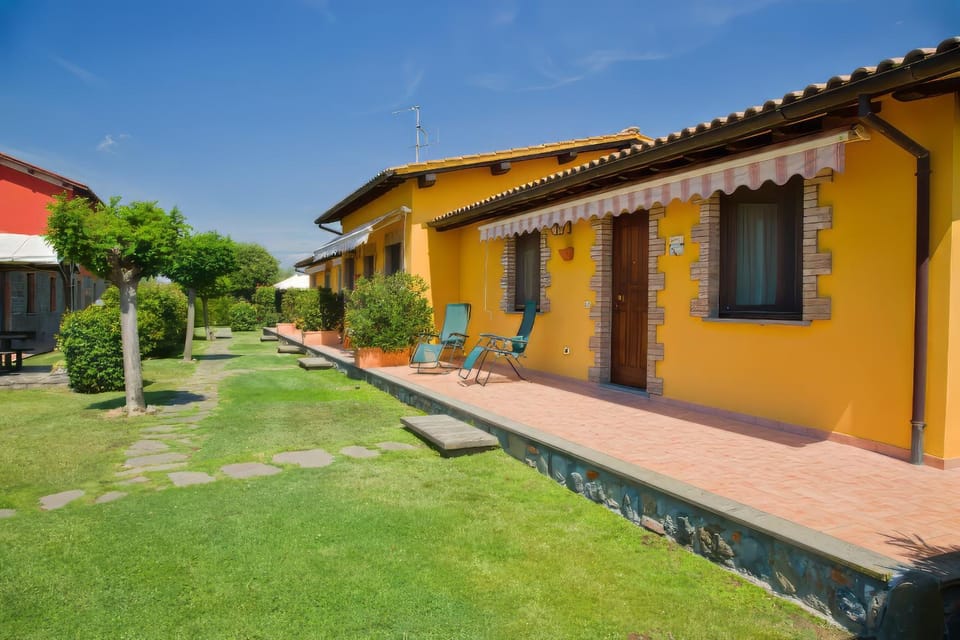 Property building, Garden view