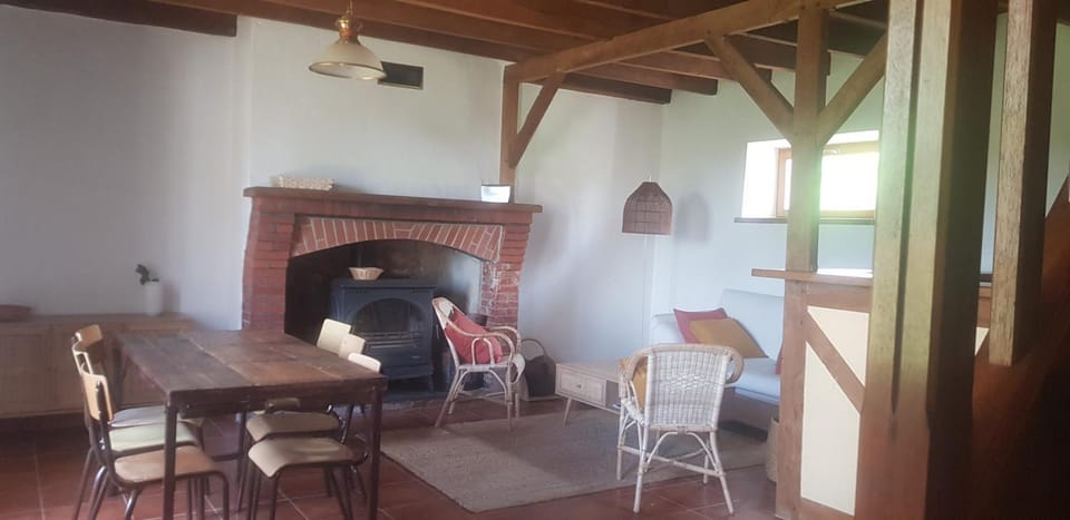 Living room, Dining area, flat iron
