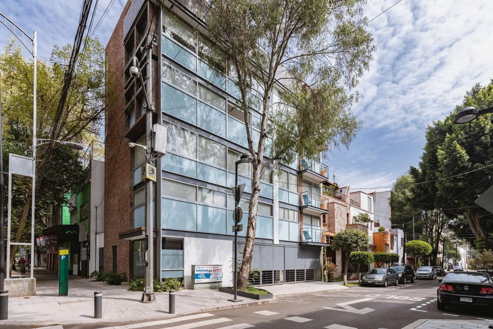 Property building, Neighbourhood, Street view, Parking