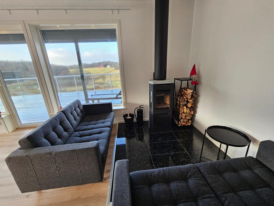 Lounge or bar, fireplace