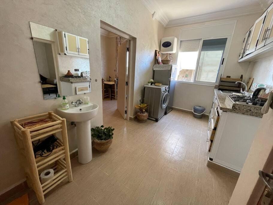 Calm & Cozy Apartment With Ocean View Terrace Apartment in Souss-Massa
