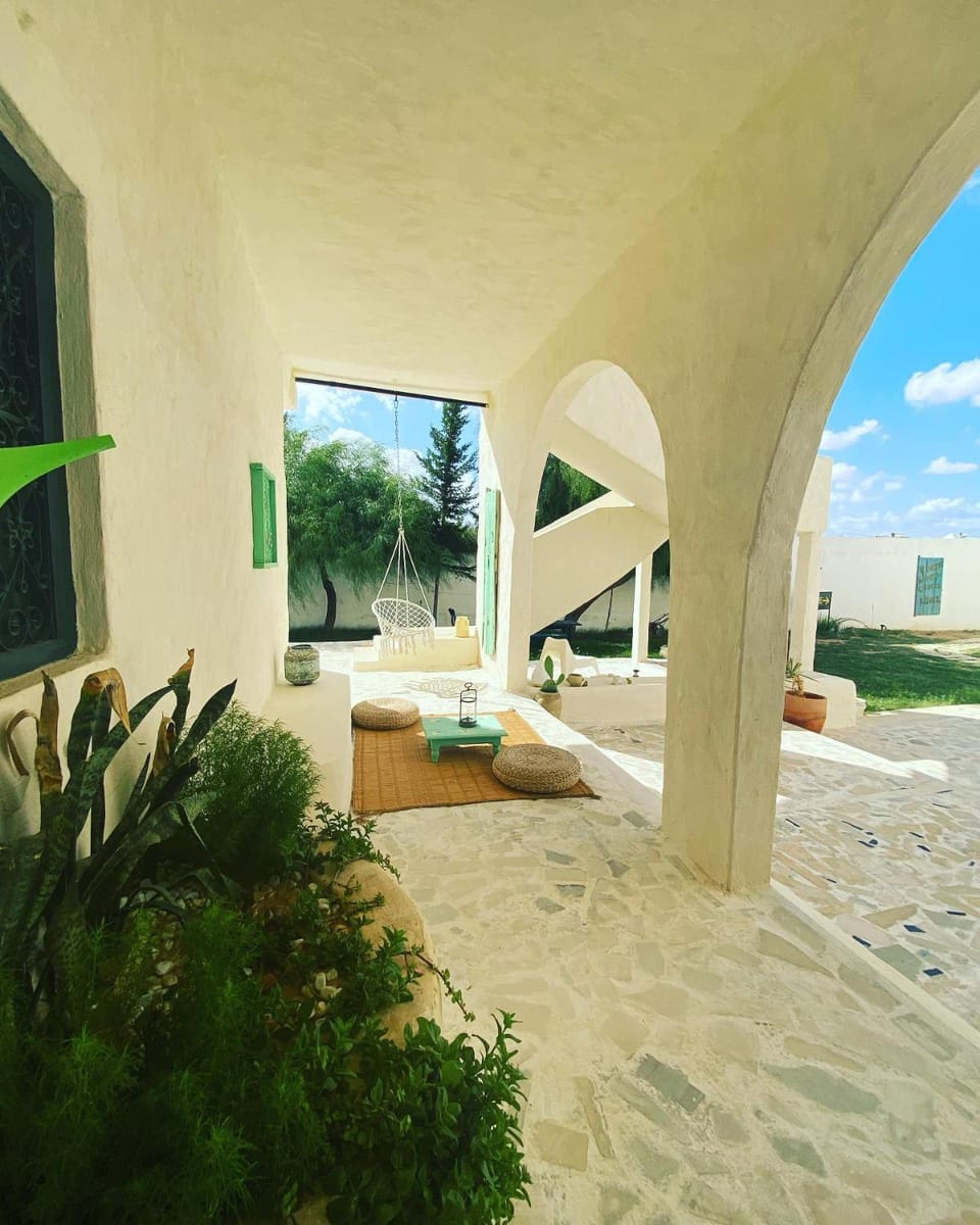 Property building, Patio, Garden view