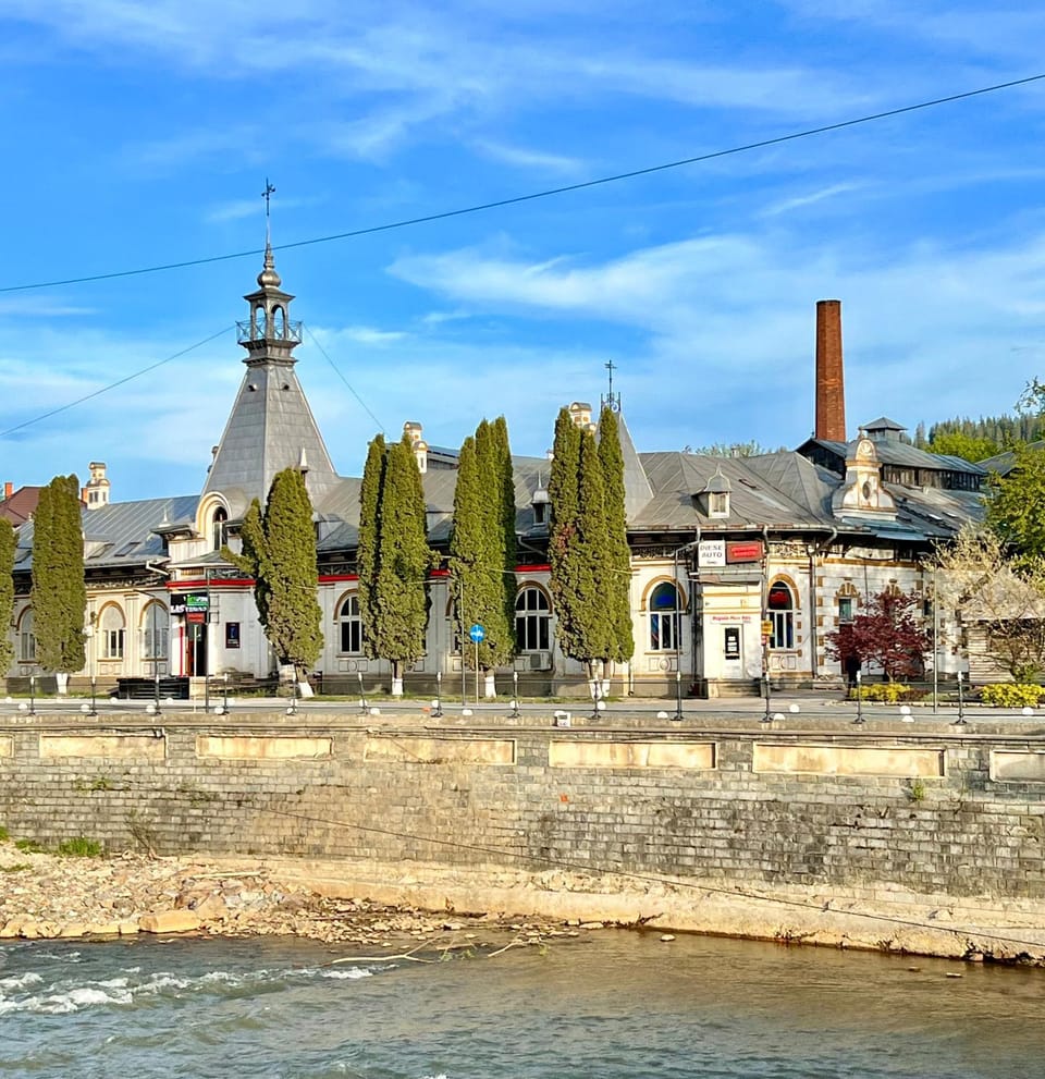 Property building, Day, River view