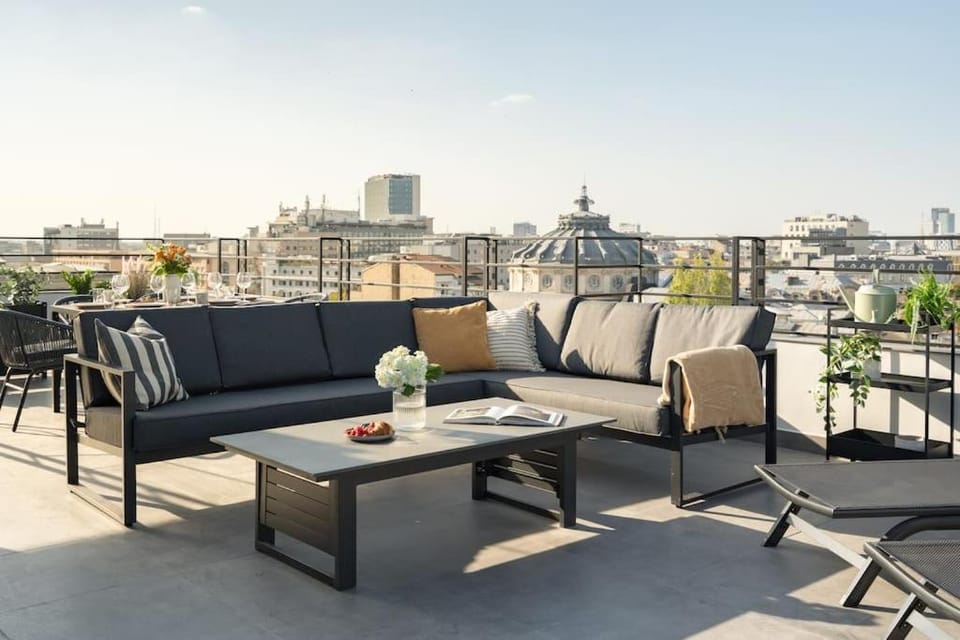 Spectacular Terrace Bright 2BR Penthouse Apartment in Bucharest