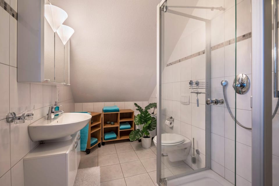 Bathroom, Living room