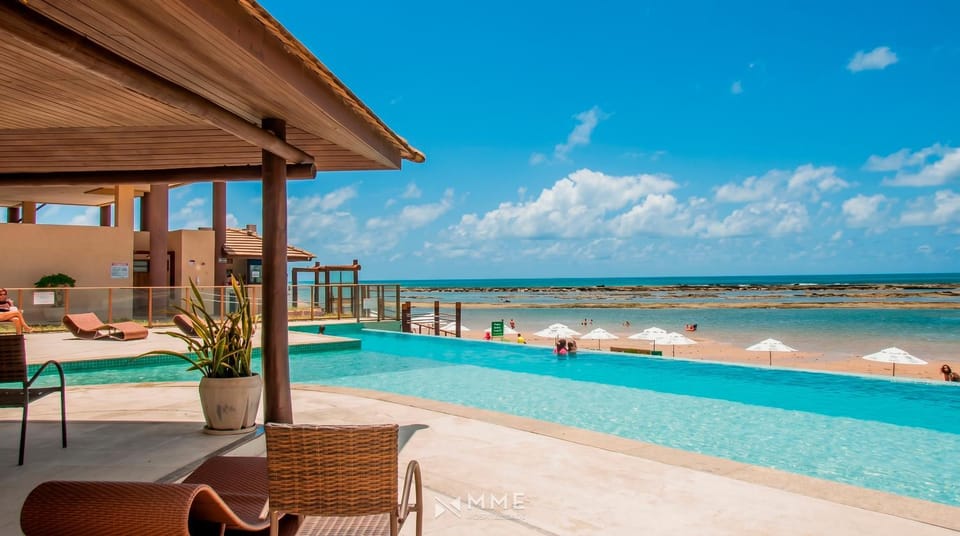 Property building, Beach, Swimming pool