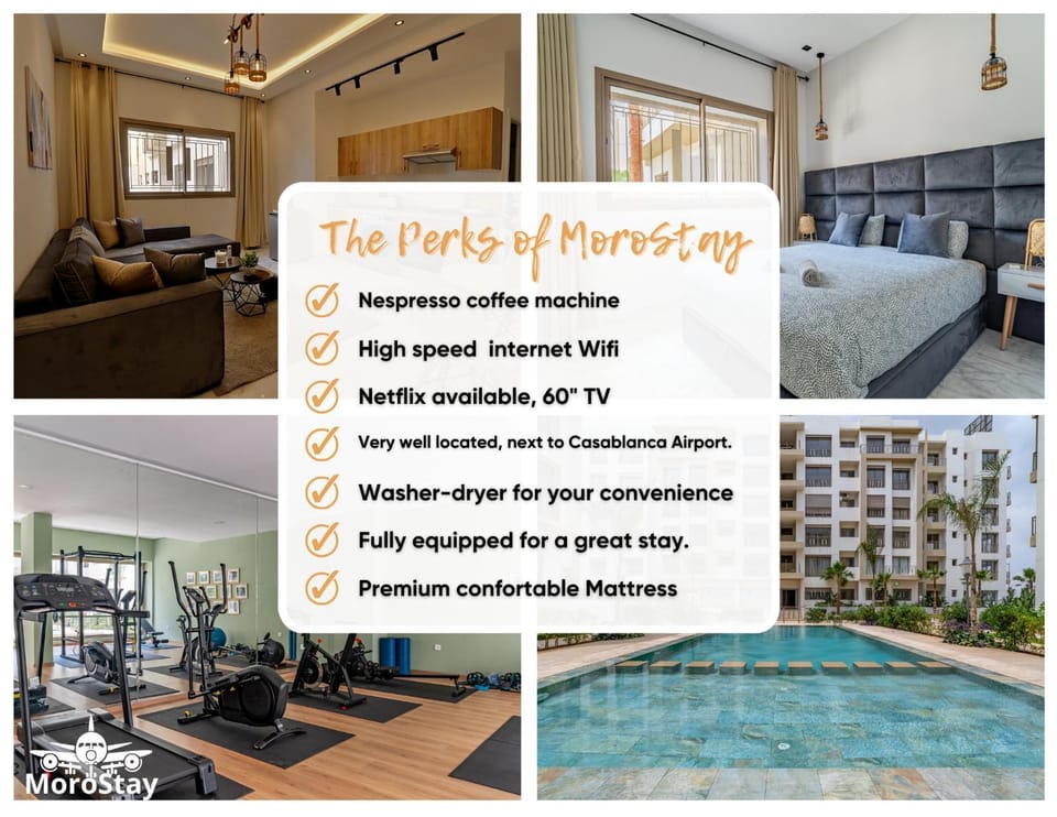 AeroHarmony Apartment in Casablanca-Settat