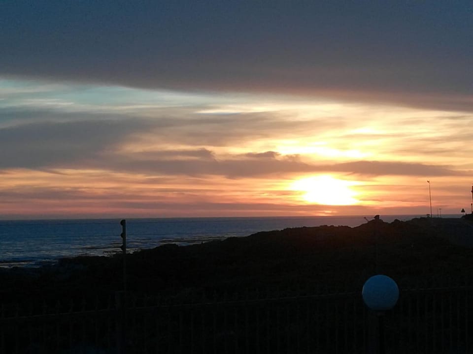 Natural landscape, Sea view, Sunset