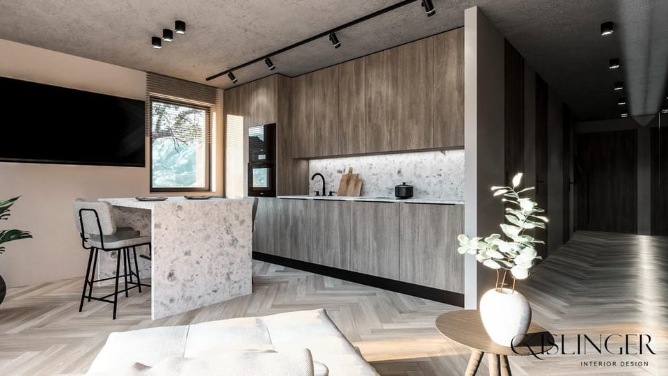 Kitchen or kitchenette