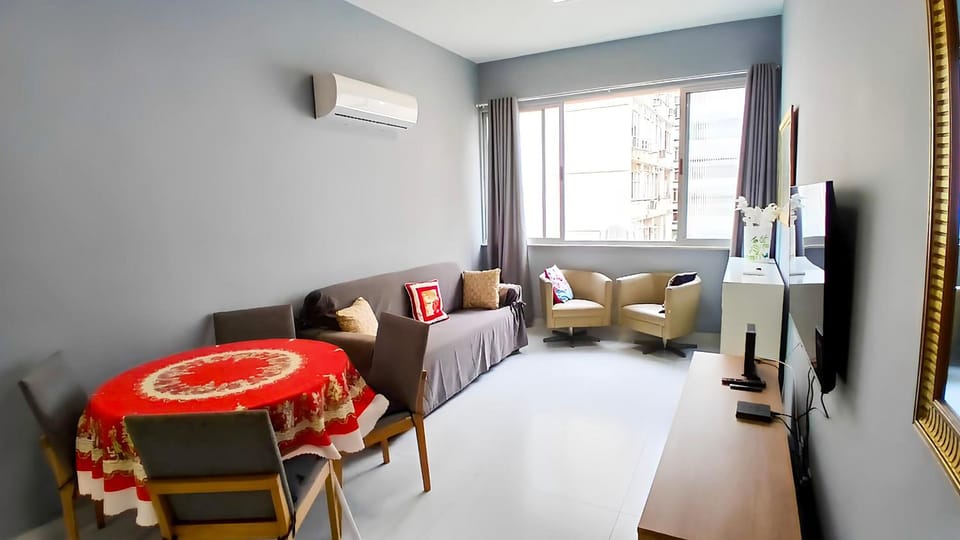 Living room, Dining area, air conditioner