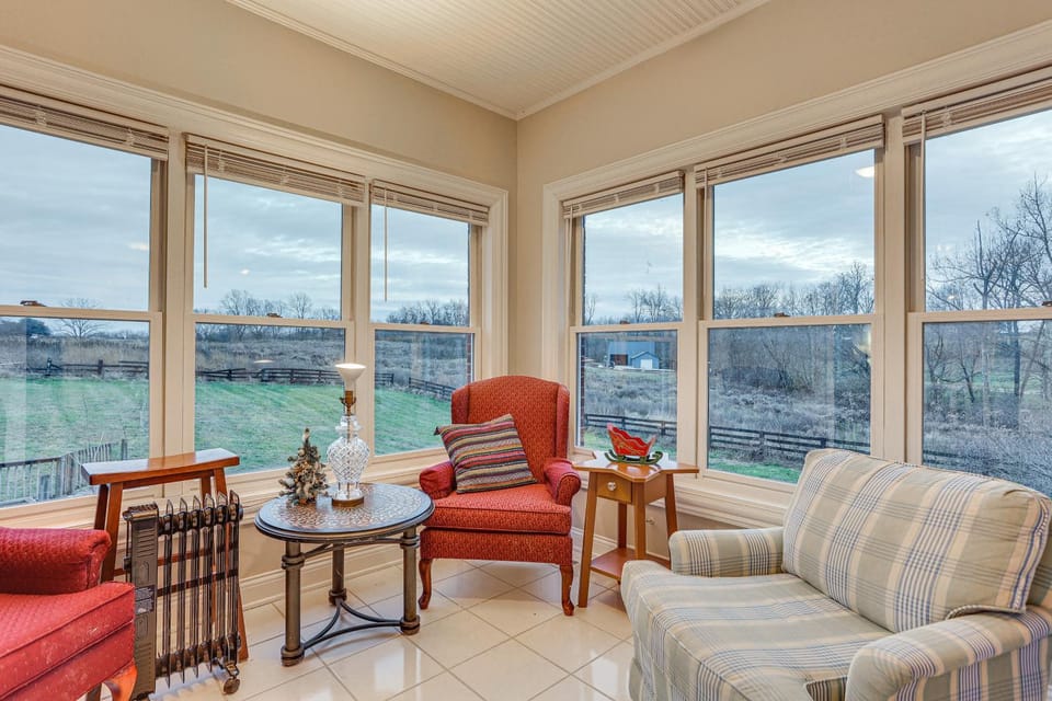 6 Mi to Bourbon Trail Group Estate on 20 Acres House in Indiana