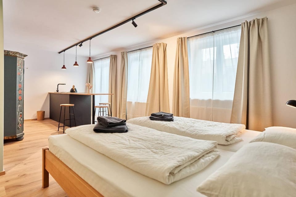 Property building, Living room, Bedroom