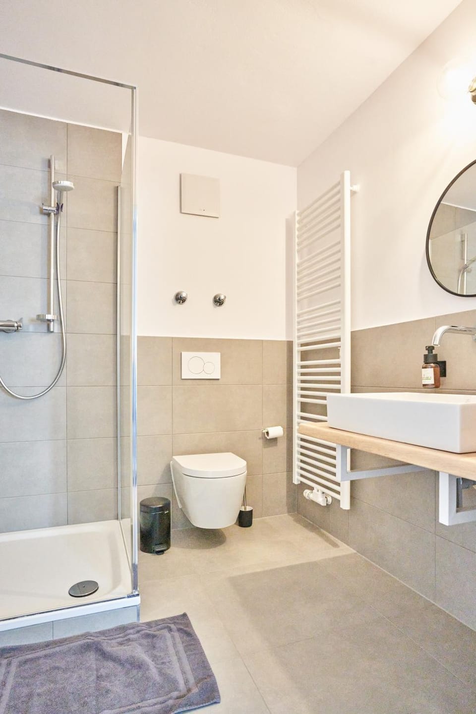 Bathroom, Living room