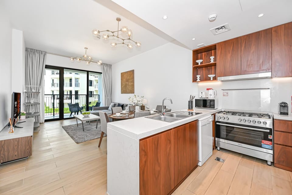 Coffee/tea facilities, Kitchen or kitchenette, Living room, Dining area, dishwasher, oven, stove, toaster