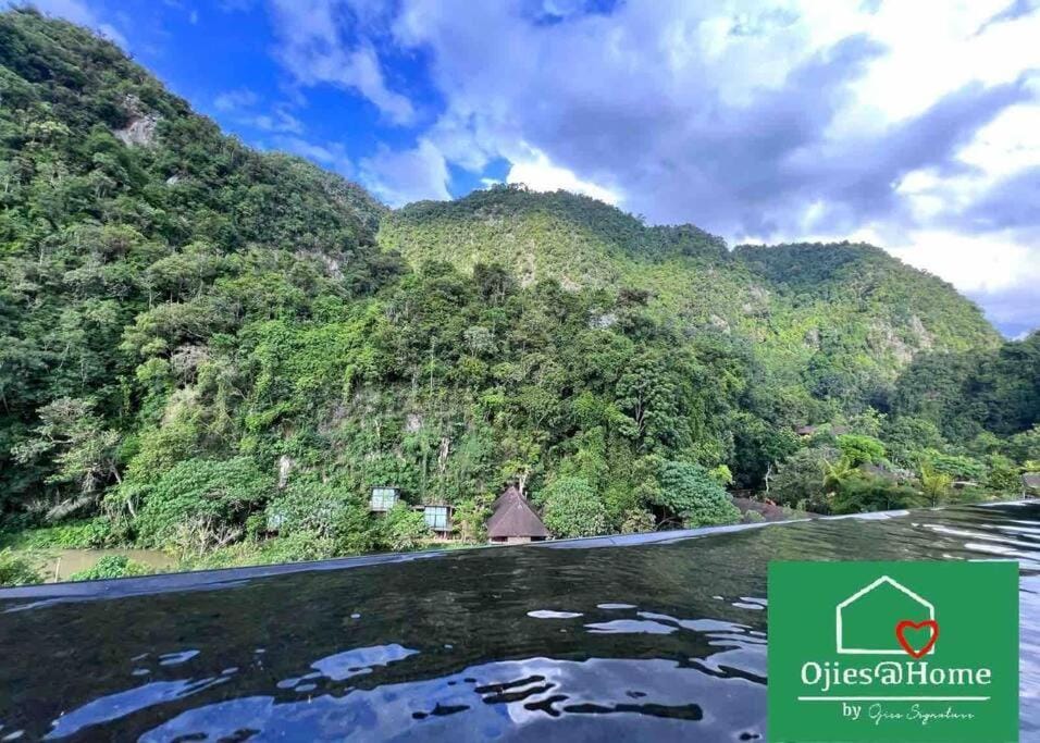 Natural landscape, Mountain view, Swimming pool