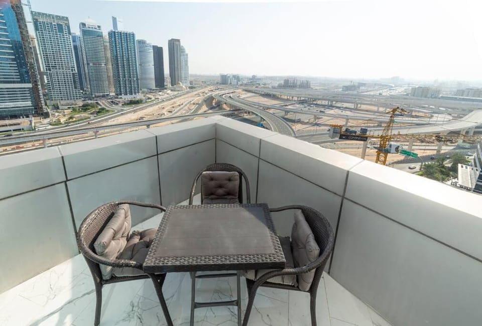 Patio, Balcony/Terrace, Seating area, City view