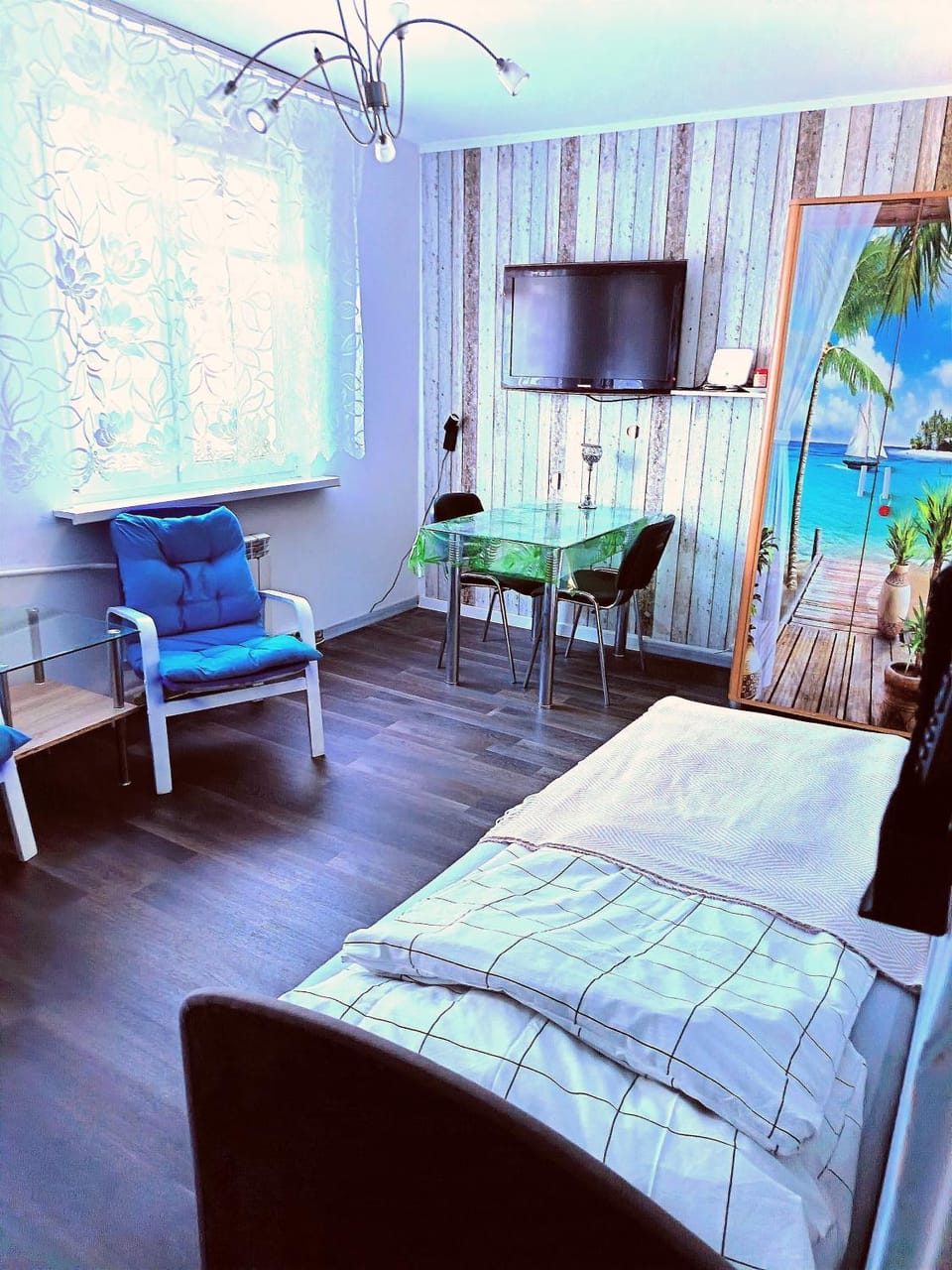 Centrum 2 łóżka ul Budowlanych 10 w kawalerce Apartment in Greater Poland Voivodeship