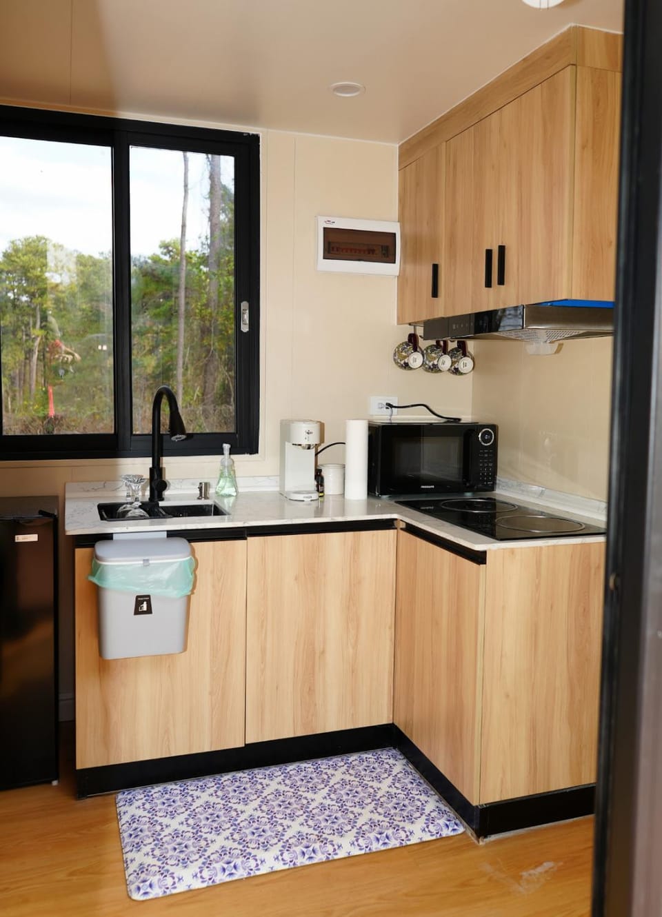 Coffee/tea facilities, Kitchen or kitchenette, minibar, stove