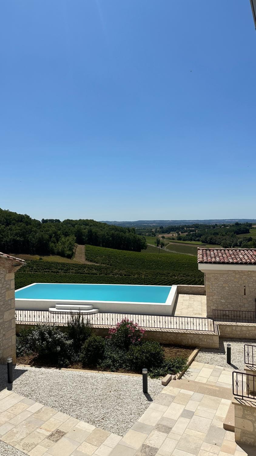 Natural landscape, Pool view, Swimming pool