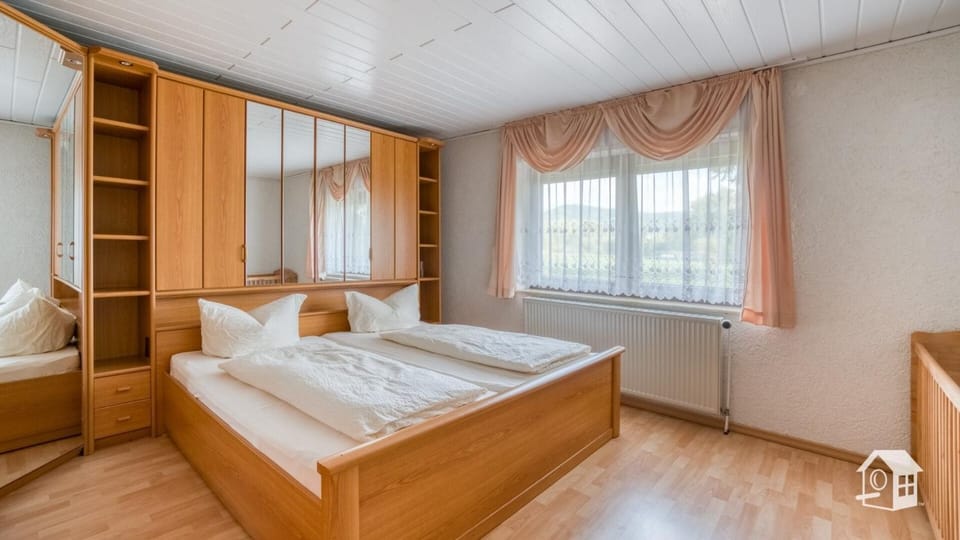 Property building, Living room, Bedroom