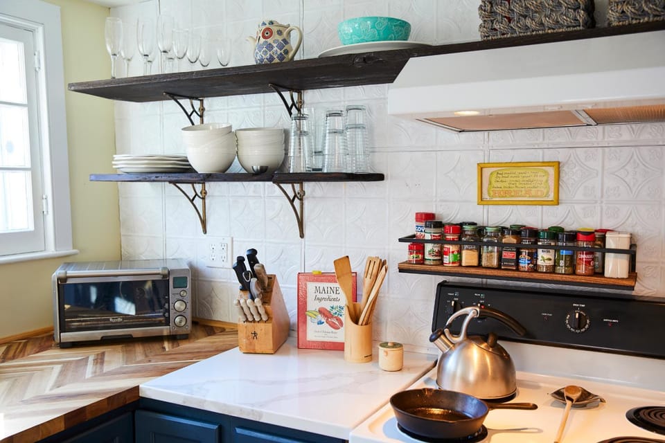 Coffee/tea facilities, Kitchen or kitchenette, Food and drinks, Food, minibar, pet friendly, stove, toaster