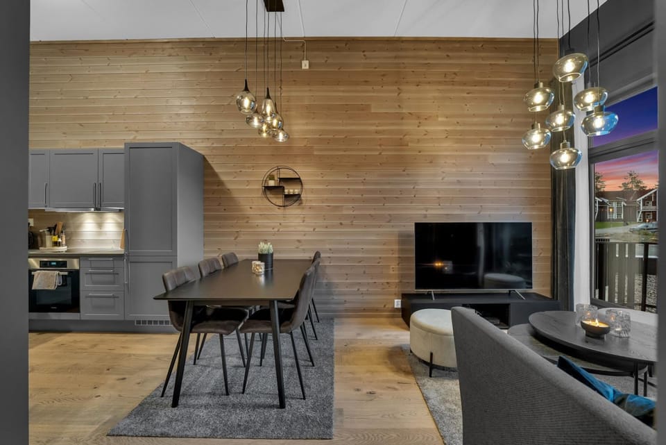 Ski-in out Apartment in Trysil Alpine Lodge with Balcony, 2 Baths & EV Apartment in Innlandet