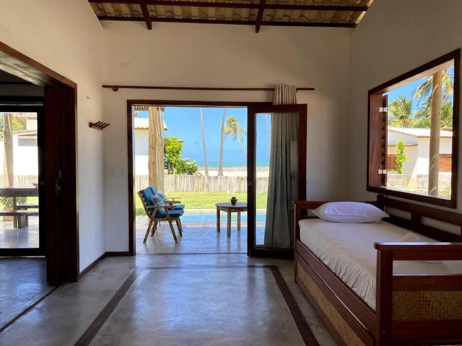Bed, View (from property/room), Balcony/Terrace, Photo of the whole room