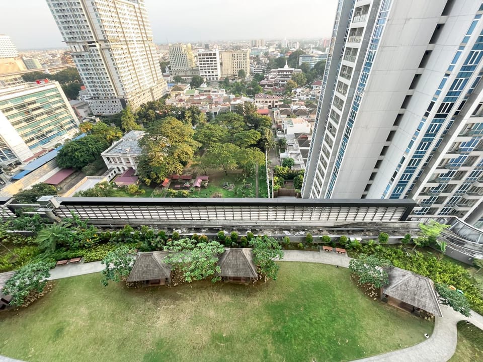 City view, Garden view