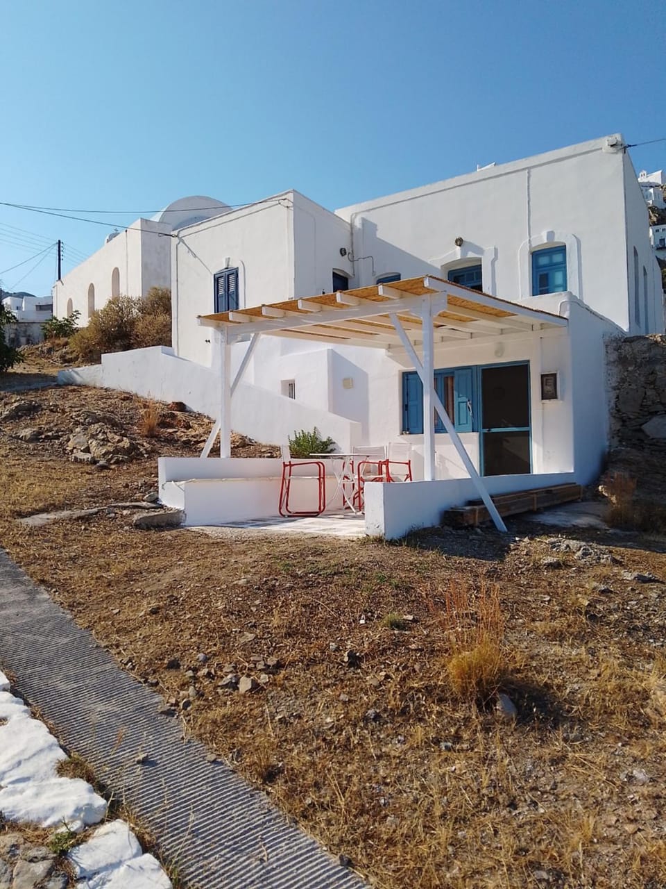The mansion of Mrs. Maria House in Milos