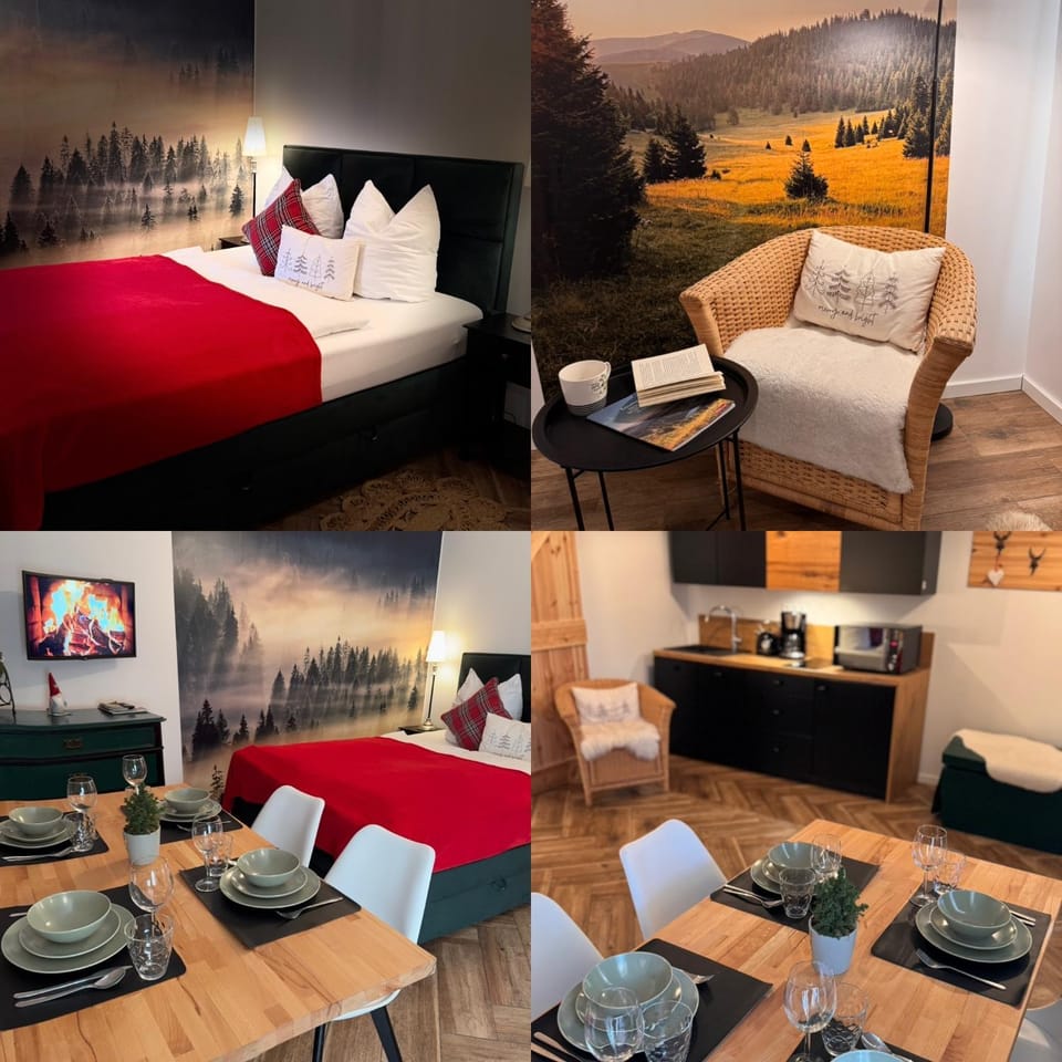 Bed, Living room, Photo of the whole room, Seating area, Dining area, Bedroom