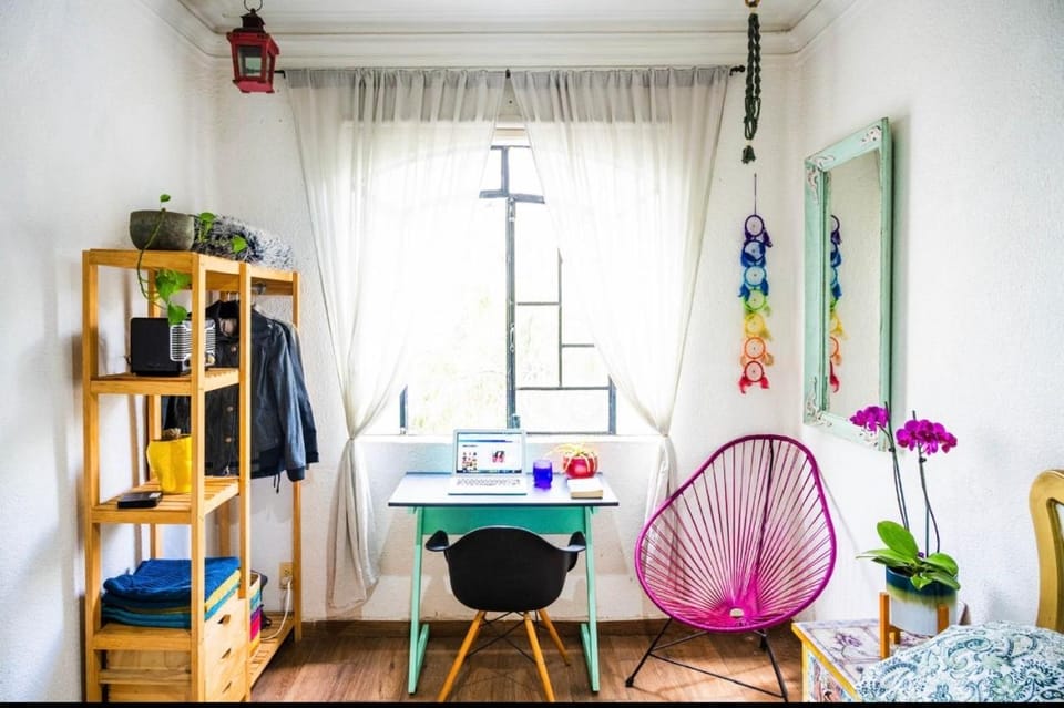 Lovely cozy & spacious room in heart of Condesa Vacation rental in Mexico City