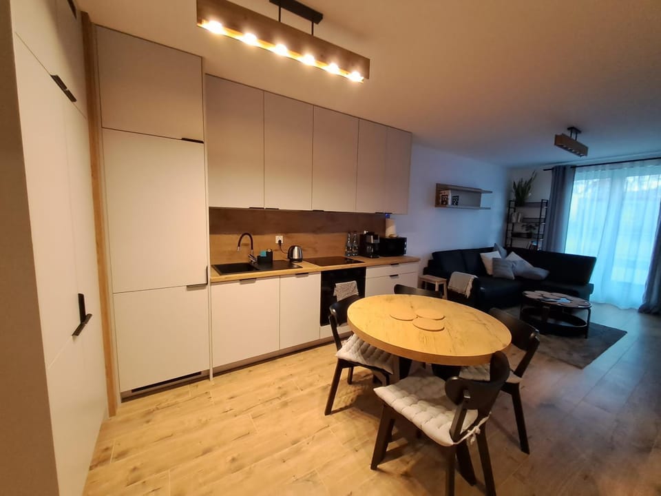Kitchen or kitchenette, Dining area