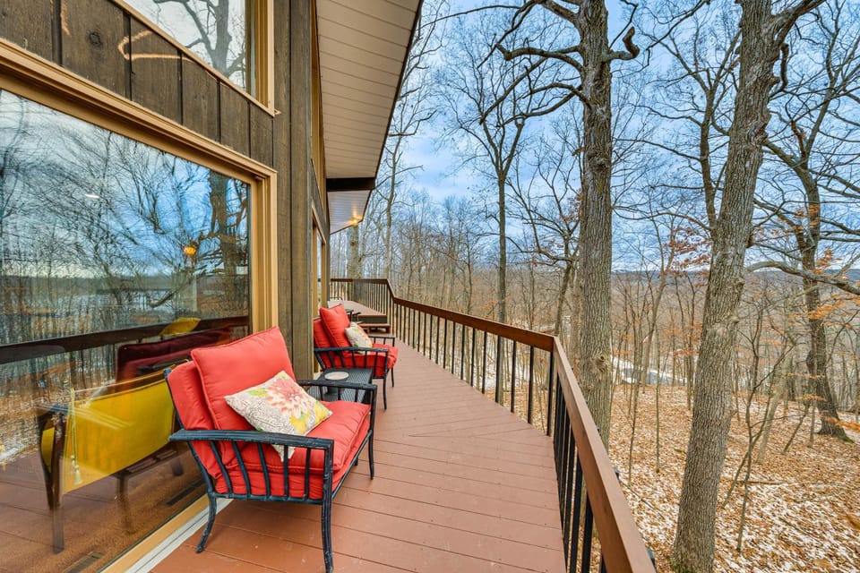 Eclectic Hubertus Home w/ Game Room & Fire Pit! House in Wisconsin